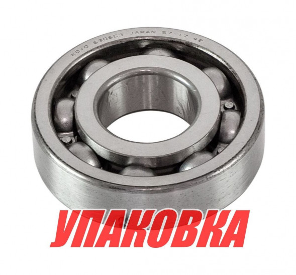 Подшипник 30х72х19, Yamaha, Omax (упаковка из 5 шт.)