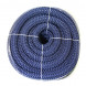 Плетеный швартовый трос 25мм*20м тёмно-синий