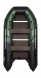 Надувная лодка ПВХ, Ривьера Максима 3800 СК Комби, зеленый/черный