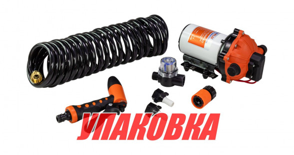 Комплект помывочный SeaFlo, 12 В, 18.9 л/мин, 70 PSI (4.8 бар) (упаковка из 2 шт.)