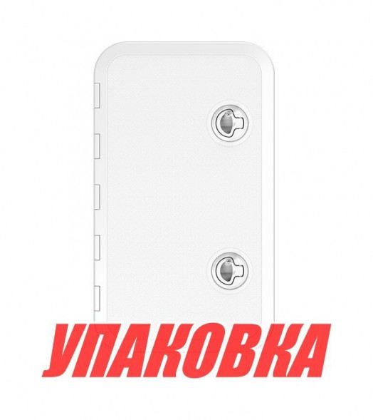 Люк смотровой белый, SeaFlo, 353 х 606 мм (упаковка из 10 шт.)