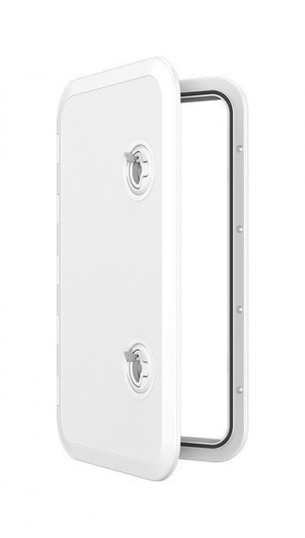 Люк смотровой белый, SeaFlo, 353 х 606 мм (упаковка из 10 шт.)