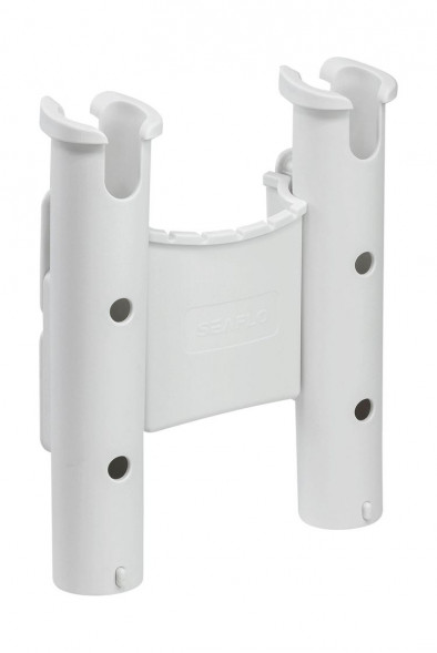 Держатель спиннинга 2 стакана белый, SeaFlo