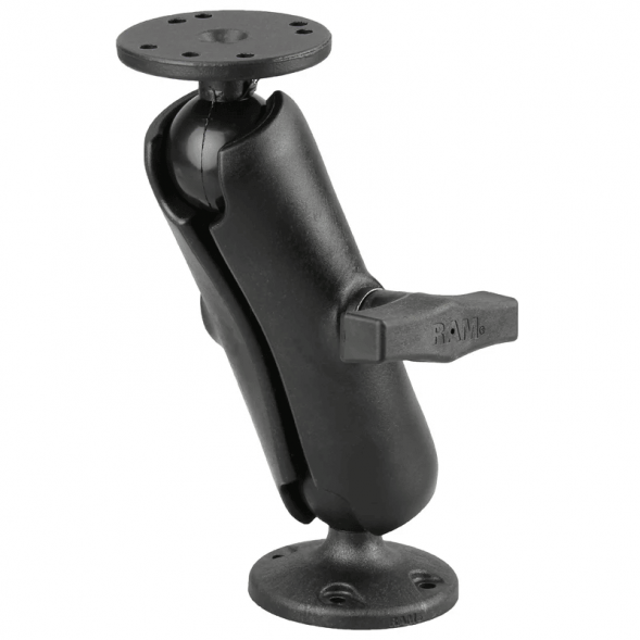 Крепление для эхолотов и картплоттеров RAM  двойное шаровое для Garmin echo 200, 500c и 550c