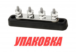 Колодка распределительная электромонтажная, 4 контакта (упаковка из 20 шт.)