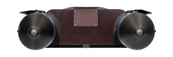 Надувная лодка ПВХ, АКВА 2900 слань-книжка киль, графит/черный