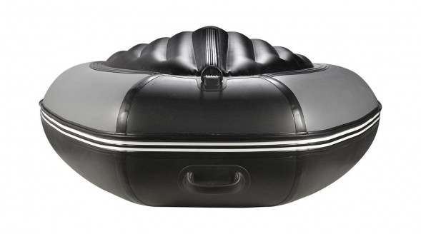 Надувная лодка ПВХ, Адмирал 375 S НДНД, серый/черный