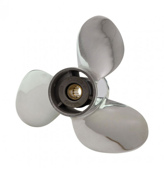 Винт гребной Suzuki DF90-140;3x14-1/4x18L левый, стальной