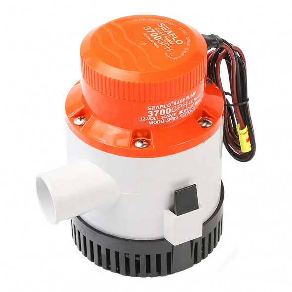 Помпа трюмная SeaFlo 3700 GPH (230 л/мин), 12 В