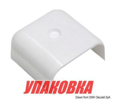 Концевик привального бруса, пластик (упаковка из 16 шт.)