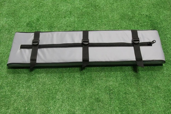 Накладка мягкая на сиденье,1000х230 мм, серая