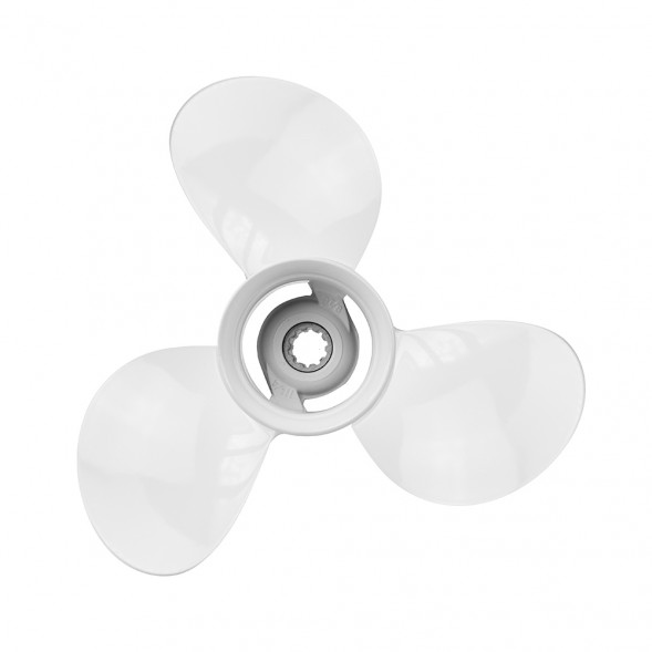 Винт гребной  Skipper для Yamaha 25-30HP, диаметр 9 7/8&quot; алюминиевый лопастей - 3, шаг 9&quot;