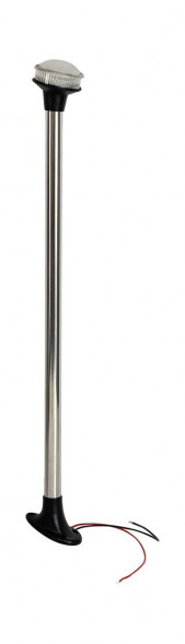 Огонь топовый на стойке 21&quot;, черный, 12-24 В, LED, Ba15d