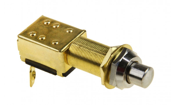Кнопка без фиксации 12 В D16mm, L32mm