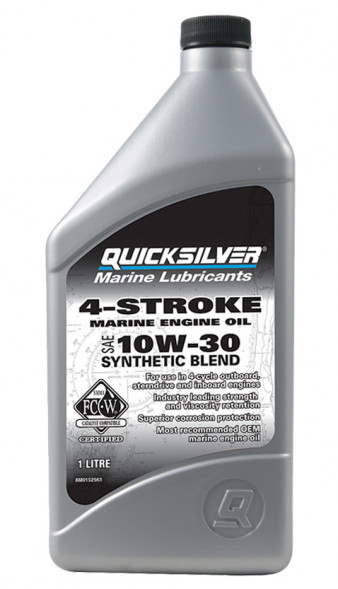 Синтетическое масло QUICKSILVER 10W30, 1 л.