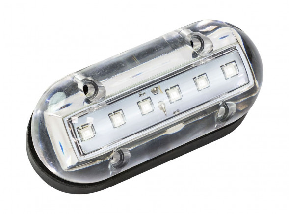 Огонь подводный, синий свет, 1.1 Вт, 12 В, Marine Rocket (упаковка из 6 шт.)