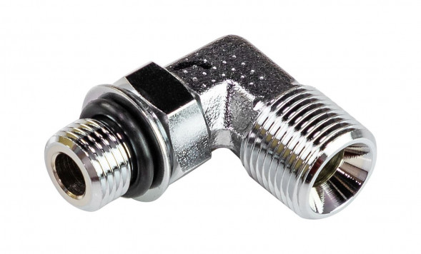 Переходник угловой на гидроцилиндр 3/8"x1/4", Sea First (упаковка из 6 шт.)