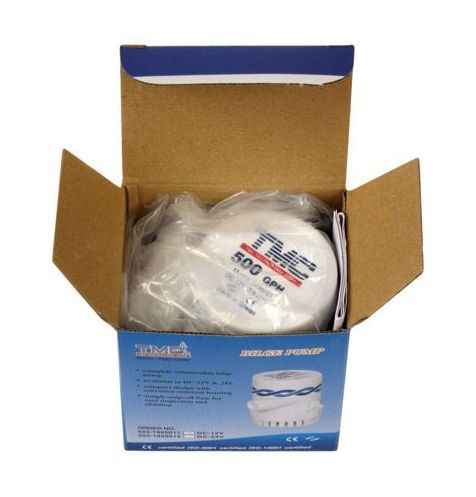 Помпа осушительная, 12 В, 500GPH (1892.5 л/ч)