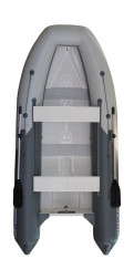 Лодка РИБ (RIB) WinBoat 375RF Sprint LUXE, складной, светло-серый/синий