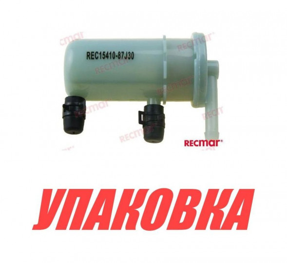 Фильтр топливный Suzuki DF25V (2 цилиндра)/DF40-140T, Recmar (упаковка из 20 шт.)