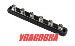 Колодка распределительная электромонтажная, 6 контактов (упаковка из 5 шт.)