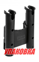 Держатель спиннинга 2 стакана черный, SeaFlo (упаковка из 10 шт.)