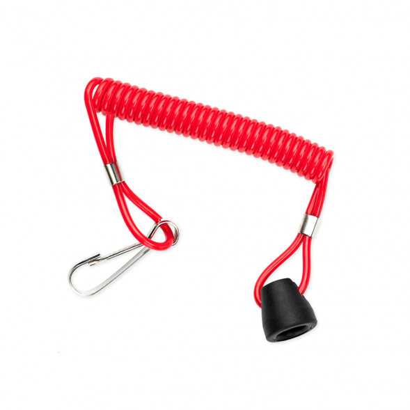 Кнопка аварийной остановки двигателя в сборе с чекой Sledex для Arctic Cat