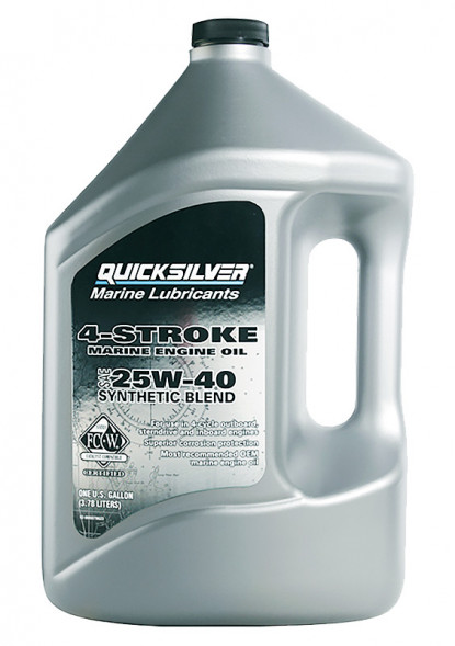 Синтетическое масло QUICKSILVER 25W40, 4 л.