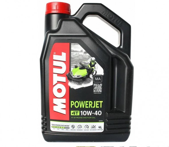 Масло Motul POWERJET (10w-40) (4х тактное) (4л)