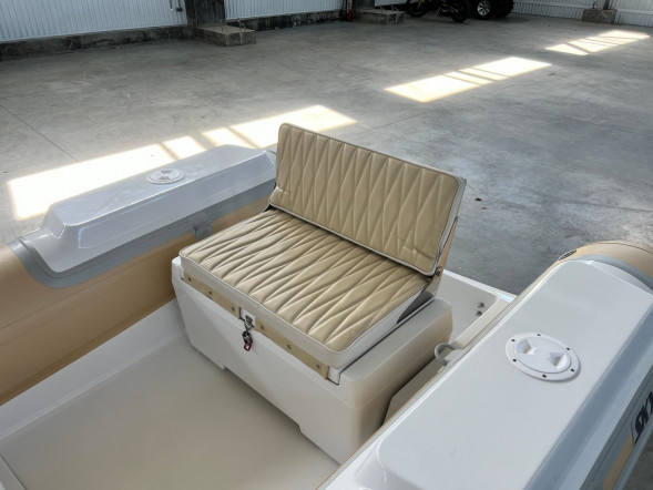 Лодка РИБ (RIB) SKYLARK 420, бежевый, корпус белый, (комплект)