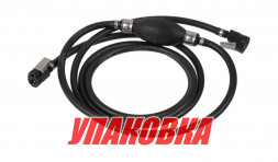 Шланг топливный d8/D13.5 мм с грушей и топливными переходниками Yamaha (упаковка из 10 шт.)