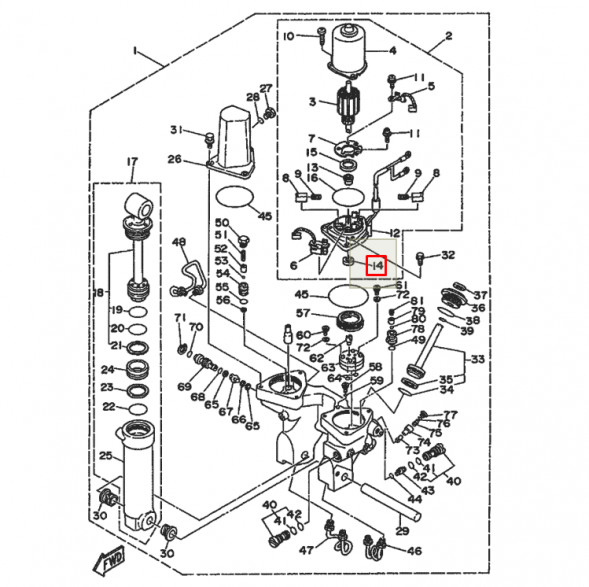 Сальник Yamaha (93102-08M43) (8x18x3.5) (Yamaha)