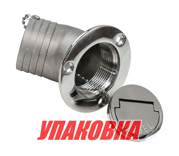 Горловина заливная угловая для дизтоплива 50 мм, Marine Rocket (упаковка из 5 шт.)