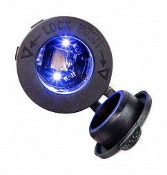 Разъем прикуривателя врезной с подсветкой