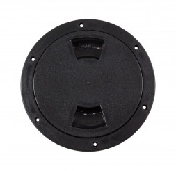 Лючок палубный 6", черный