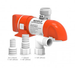 Помпа осушительная автоматическая низкопрофильная, 12 В, 800GPH (3028 л/ч), SeaFlo