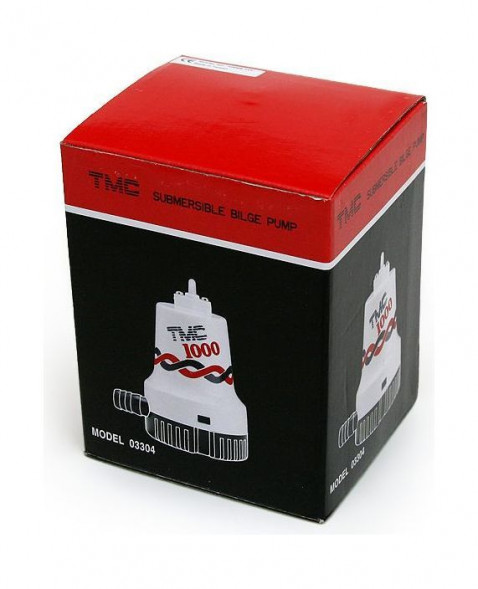 Помпа осушительная, 24 В, 1000GPH (3785 л/ч)