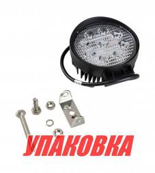 Прожектор светодиодный 9 диодов, 1800 лм, 9-60 В (упаковка из 4 шт.)