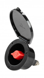 Выключатель массы  Heavy Duty, врезной, &quot;OFF-ON&quot; (1 АКБ) 280 А, черный