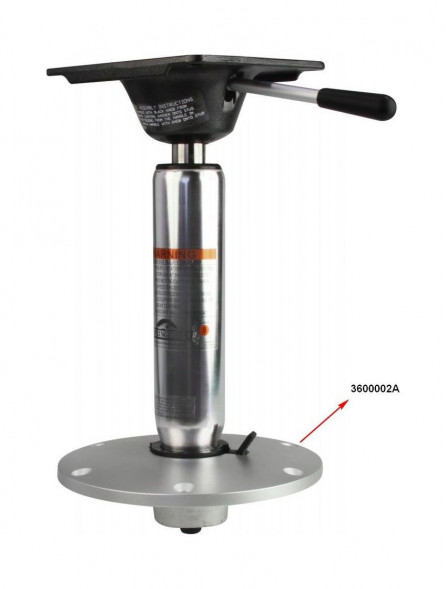 Стойка Taper-Lock газ-лифт 343-500 мм, используется с основаниями 3600002A и 1600010