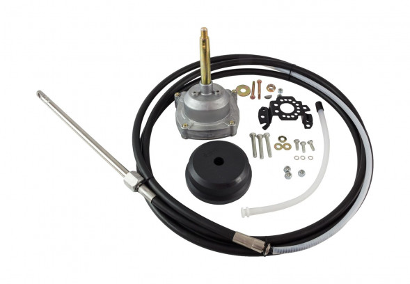 Редуктор рулевой 3000 с тросом 12 футов (3,66 м) (упаковка из 8 шт.)