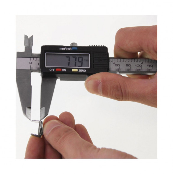 Ответная часть DOT для тентовой застежки с лапками, никелированная латунь