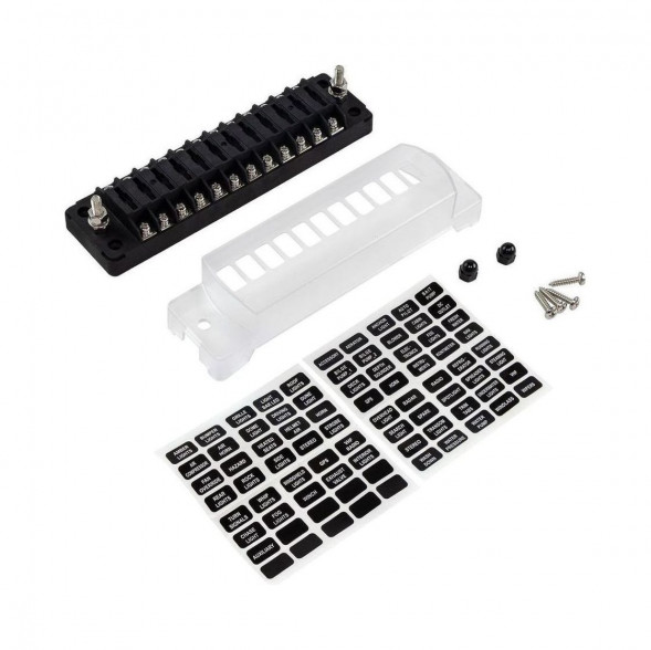 Блок на 12 предохранителей, Marine Rocket (упаковка из 5 шт.)