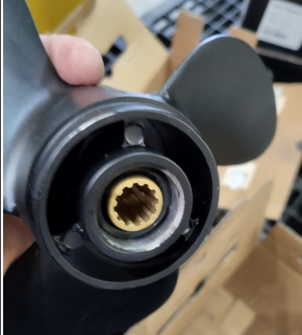 Гребной винт 3x7.8x9, Marine Rocket, уценен