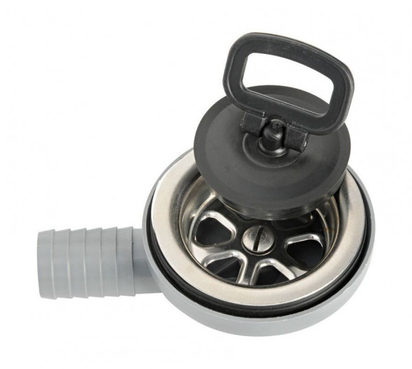 Слив с боковым отводом под 90°