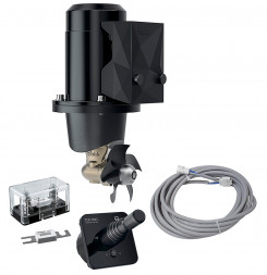 Подруливающее устройство под тоннель диам. 110 мм, мощн. 1,3 кВт, упор 25 кгс, с джойстиком, без тоннеля в комплекте