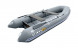 Надувная лодка ПВХ, SOLAR-380 К (Оптима), серый