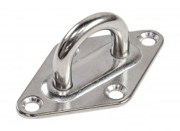 Серьга с ромбовидным основанием 80х50мм, Marine Rocket