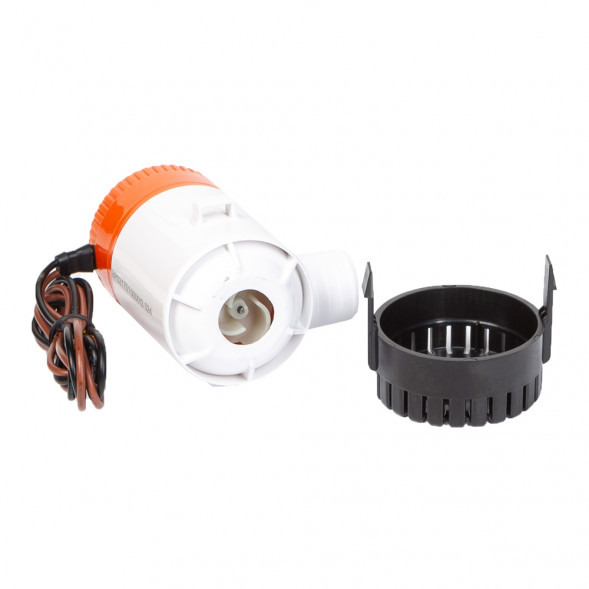 Помпа водооткачивающая SeaFlo трюмная, 24V 1100 галлон/час, патрубок 29 мм