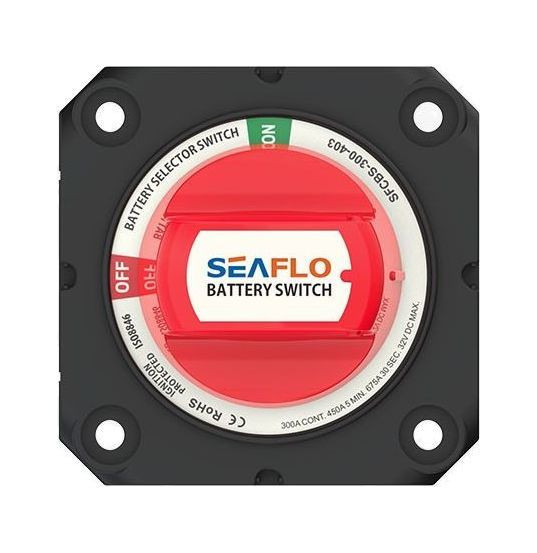 Выключатель массы "ON/OFF" 1 АКБ 300A, SeaFlo